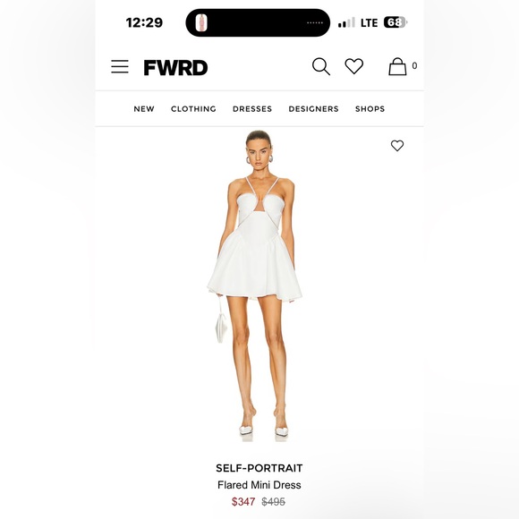 Self-Portrait | Dresses | Flared Mini Dress | Poshmark Self-Portrait | Dresses | Flared Mini Dress | Poshmark
